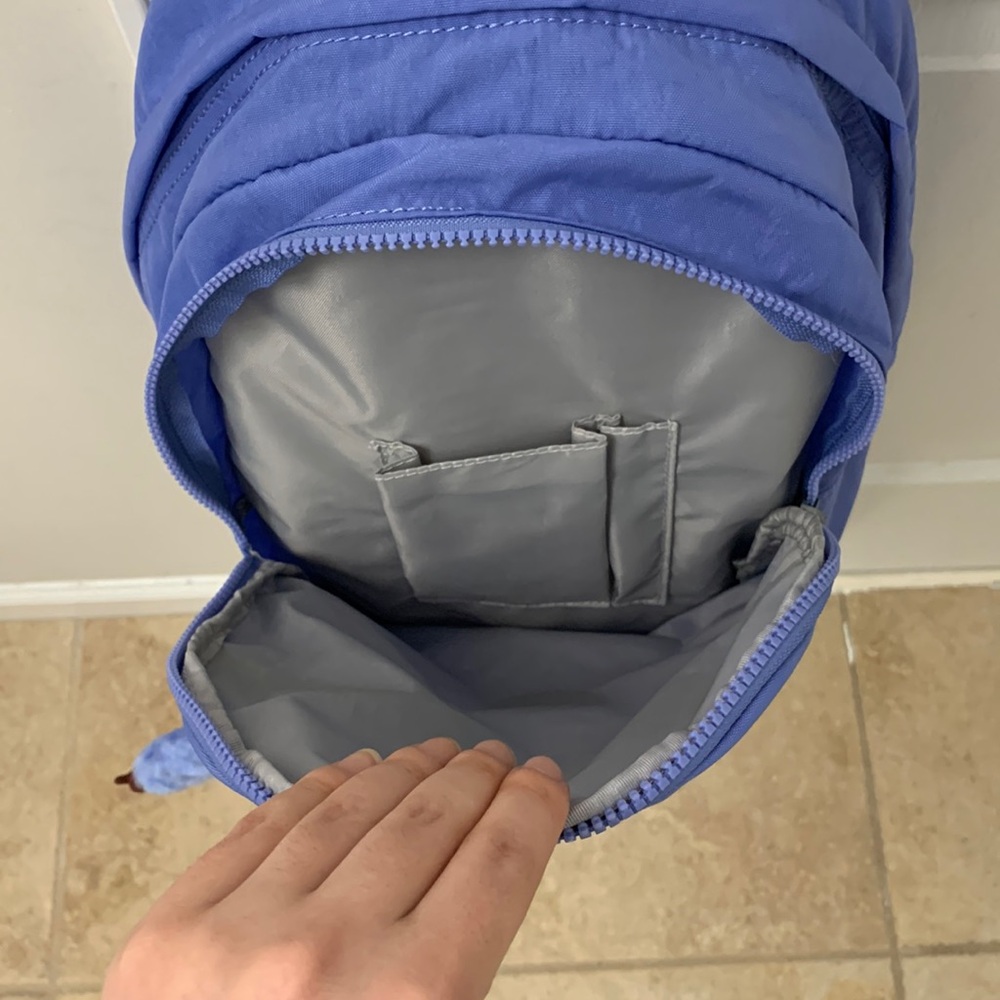 Pastel Purple Kipling Backpack - Picture 13 of 16